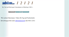 Desktop Screenshot of minicar.de