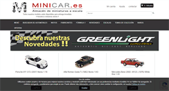 Desktop Screenshot of minicar.es